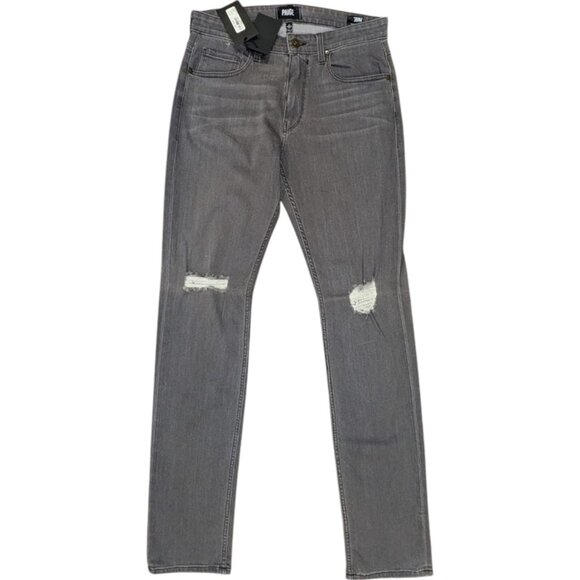 New Paige Federal Jeans Women’s 31 Transcend Mid Rise Straight Leg Jeans NWT